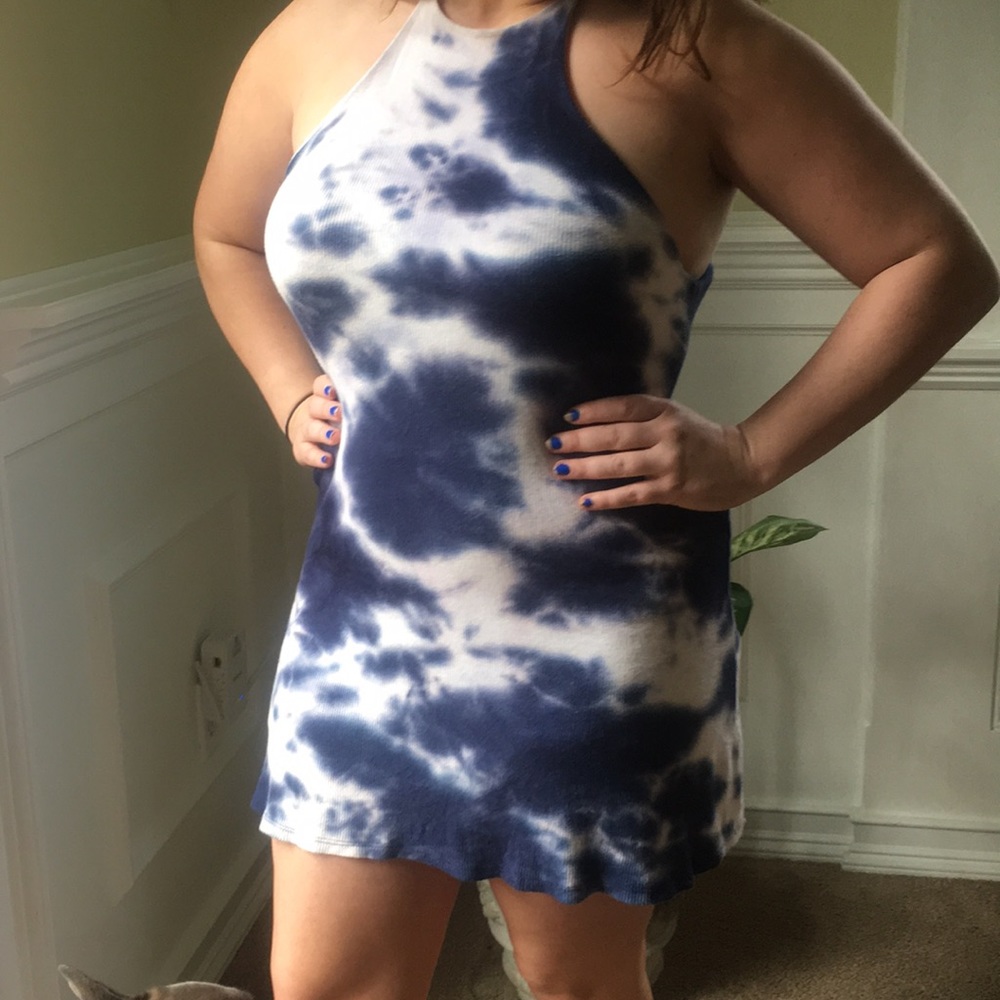 Vintage Havana tie dye dress